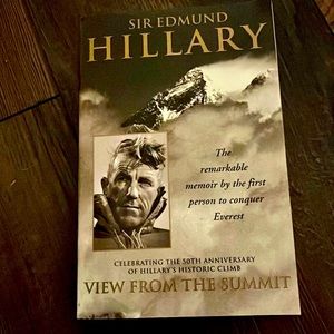 View From The Summit by Sir Edmund Hillary Softcover Book